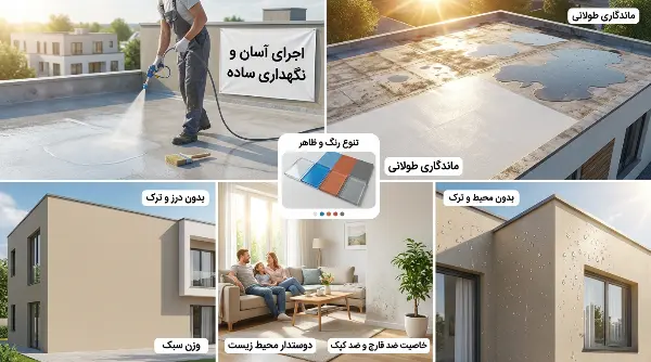 مزایای استفاده از عایق رطوبتی نانو